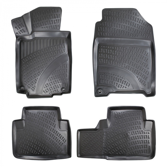 Set 5 Covorase Auto din Cauciuc pentru Honda Cr-V IV (2011-2016) [2]