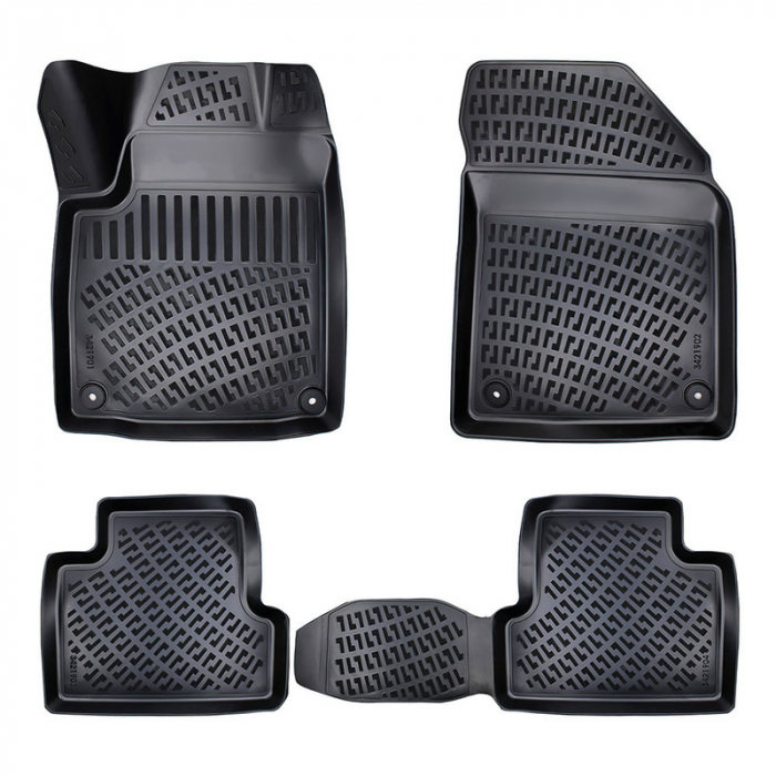 Set 5 Covorase Auto din Cauciuc pentru Jeep Cherokee (Kl) (2014-2019) [2]