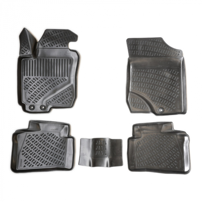 Set 5 Covorase Auto din Cauciuc pentru Kia Ceed I (2006-2009) / (2009-2012) [1]