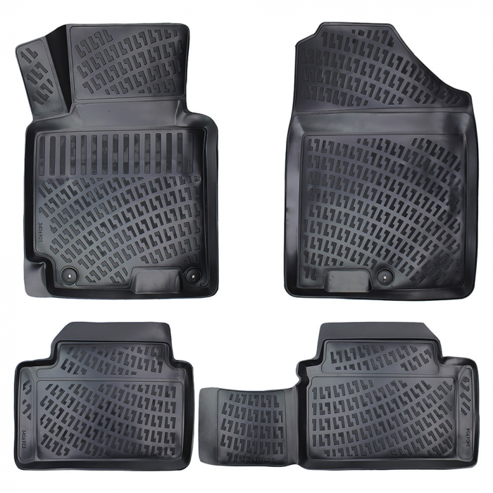 Set 5 Covorase Auto din Cauciuc pentru Kia Ceed II / Kia Forte (2012-2018) [1]