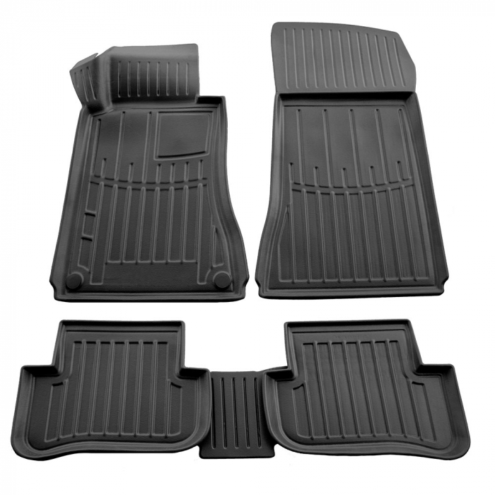 Set 5 Covorase Auto din Cauciuc pentru Mercedes Benz W203 C (2001-2007) [2]