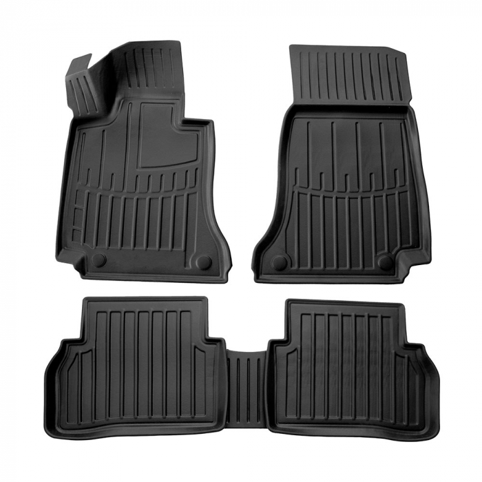 Set 5 Covorase Auto din Cauciuc pentru Mercedes Benz W205 C (2014-2021) [3]