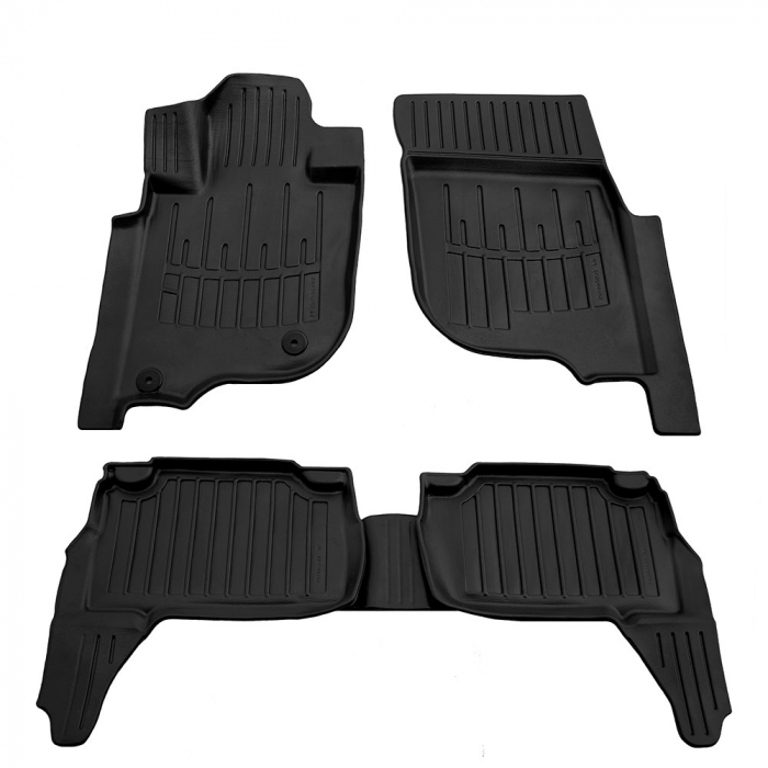 Set 5 Covorase Auto din Cauciuc pentru Mitsubishi L200 (2015-) [2]