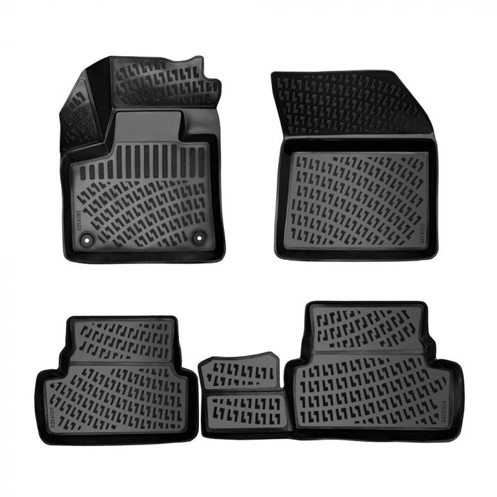 Set 5 Covorase Auto din Cauciuc pentru Opel Grandland X (2017-) [3]