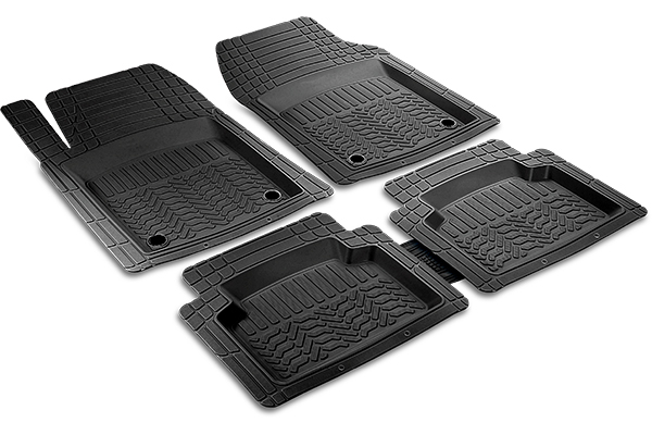 Set 5 Covorase Auto din Cauciuc pentru Set Covorase Auto Pvc Universale Plus [1]