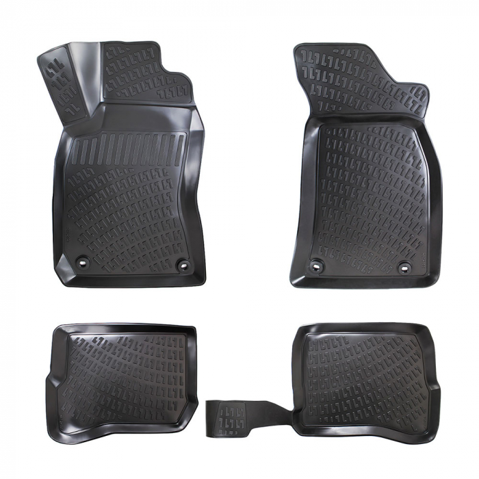 Set 5 Covorase Auto din Cauciuc pentru Skoda Superb I B5 (2001-2008) [4]