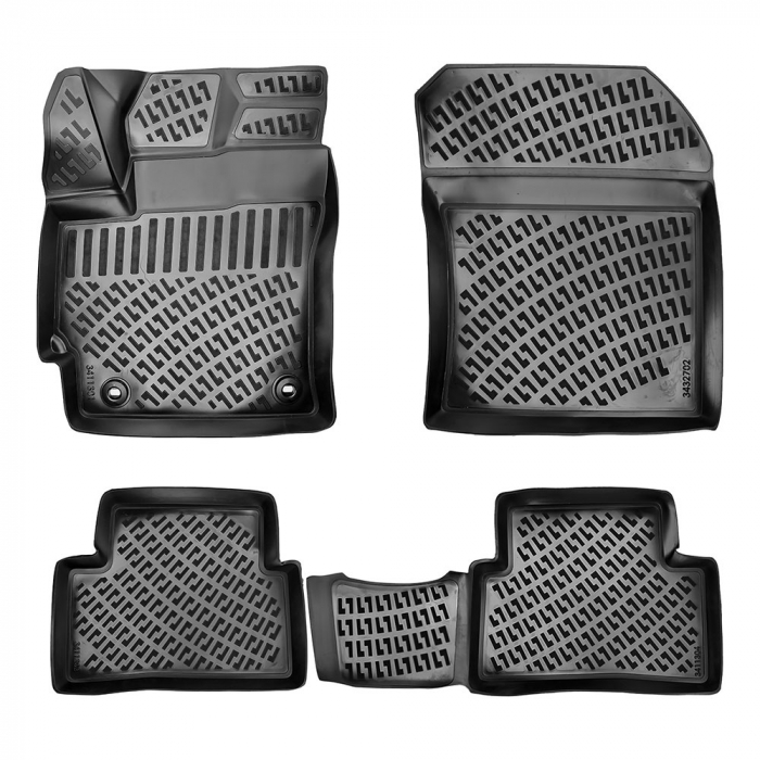 Set 5 Covorase Auto din Cauciuc pentru Toyota Corolla XII E210. Ea10. Eh10 Sedan (2018-) [1]