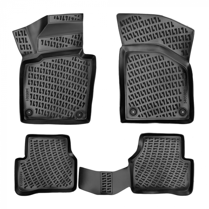 Set 5 Covorase Auto din Cauciuc pentru Volkswagen Passat B7 (2010-2015) [1]