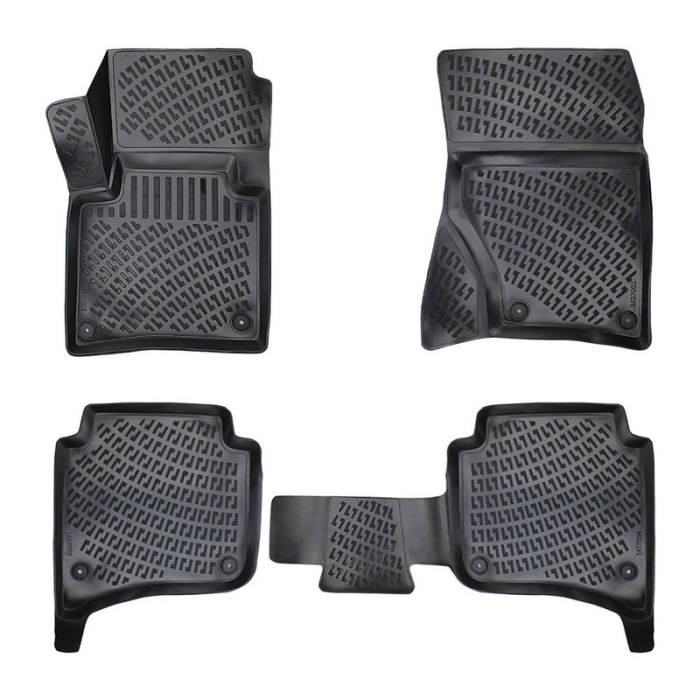 Set 5 Covorase Auto din Cauciuc pentru Volkswagen Touareg II (2010-2018) [1]