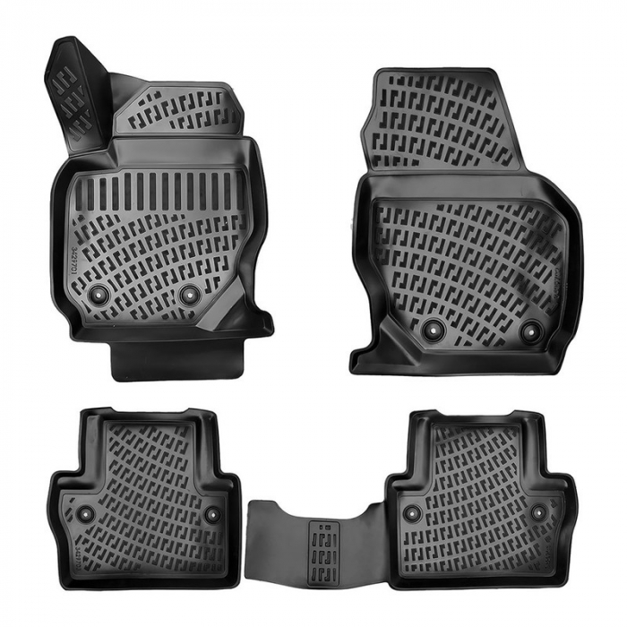 Set 5 Covorase Auto din Cauciuc pentru Volvo S80 II (2006-2016) [1]