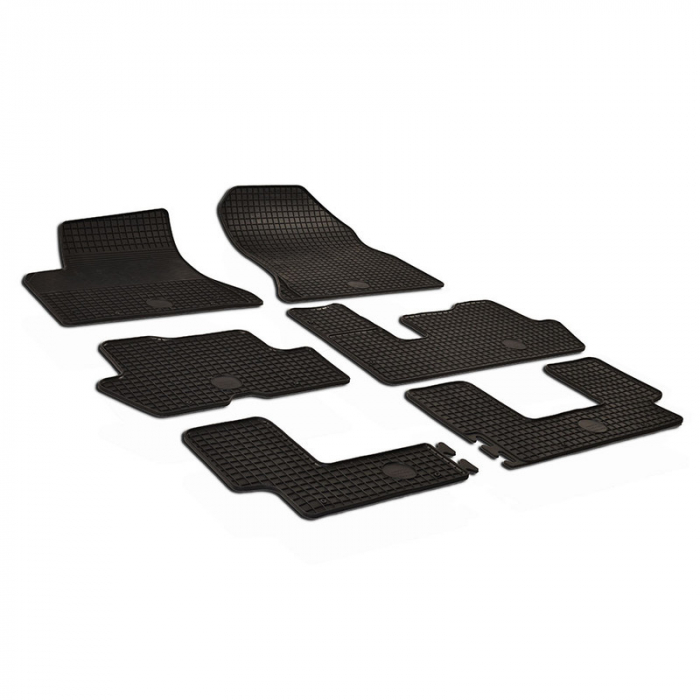 Set 6 Covorase Auto din Cauciuc pentru Citroen C4 Picasso (2007-). Grand Picasso (2007-) - 6 Pcs [1]