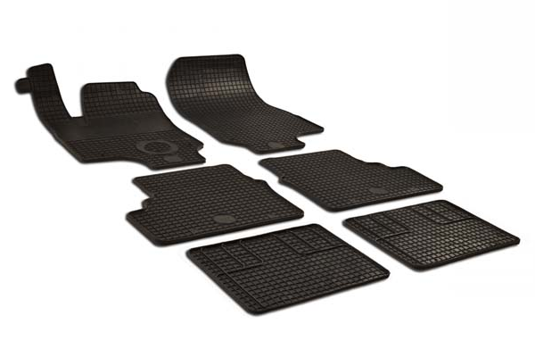 Set 6 Covorase Auto din Cauciuc pentru Opel Zafira A (1999-2004) -6Pcs [6]