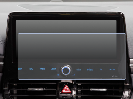 Folii de Protectie Navigatii Auto - Folie de Protectie pentru Display Navigatie 10.25 inch Hyundai Ioniq 2020+ - HD-Premium 