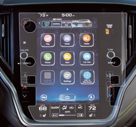 Pentru Navigatii Auto Originale - Folie de Protectie pentru Display Navigatie 11.6 inch Subaru Outback 2021+ - HD-Premium 