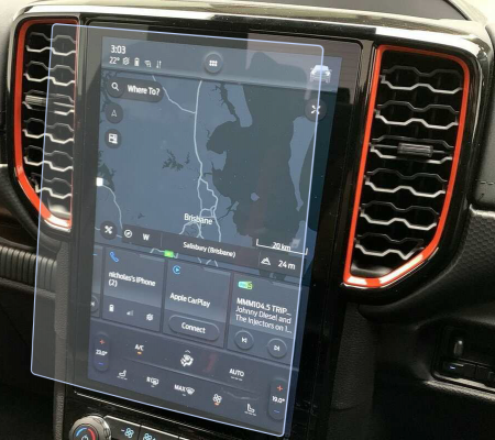 Pentru Navigatii Auto Originale - Folie de Protectie pentru Display Navigatie 12 inch Ford Ranger Raptor 2022+ - 