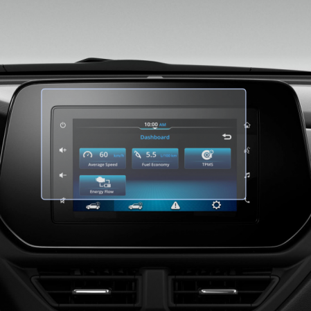 Folii de Protectie Navigatii Auto - Folie de Protectie pentru Display Navigatie 7 inch Suzuki SX4 S-Cross 2022+ - HD-Premium 