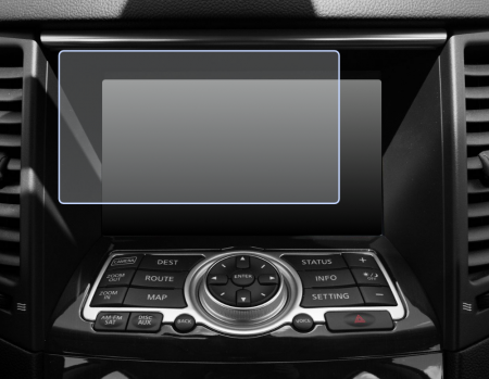 Folii de Protectie Navigatii Auto - Folie de Protectie pentru Display Navigatie 8.0 inch Infiniti FX35 2010+ - HD-Premium 