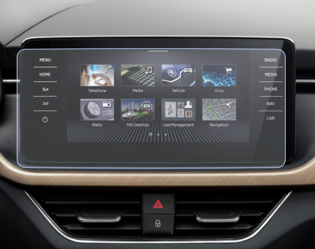 Pentru Navigatii Auto Originale - Folie de Protectie pentru Display Navigatie 9.2 inch Skoda Scala 2018+ - HD-Premium 