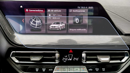 Pentru Navigatii Auto Originale - Folie de Protectie pentru Display Navigatie BMW 118i F40 2021+ - HD-Premium 