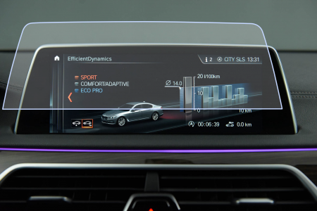 Pentru Navigatii Auto Originale - Folie de Protectie pentru Display Navigatie BMW Seria 7 G11/G12 2020 - HD-Premium 