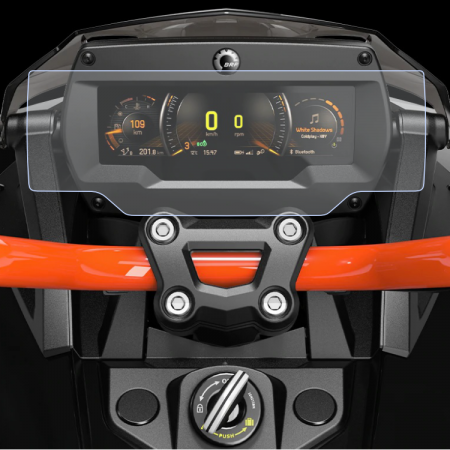 Folii de Protectie Navigatii Auto - Folie de Protectie pentru Display Navigatie Can-Am Spyder F3S 2021+ - HD-Premium 