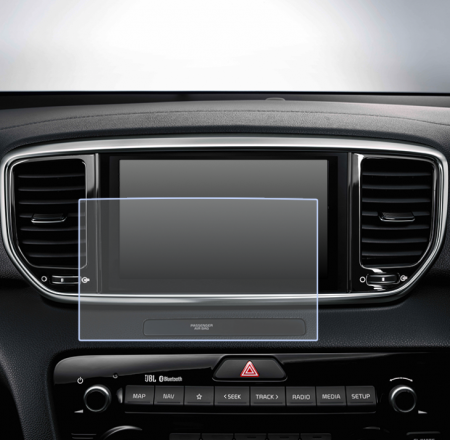 Folii de Protectie Navigatii Auto - Folie de Protectie pentru Display Navigatie Kia Sportage 2020+ - HD-Premium 