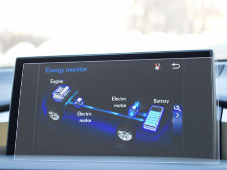 Pentru Navigatii Auto Originale - Folie de Protectie pentru Display Navigatie Lexus NX300H 2016+ - HD-Premium 