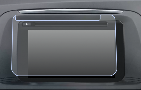 Folii de Protectie Navigatii Auto - Folie de Protectie pentru Display Navigatie Mazda CX5 2016+ - HD-Premium 