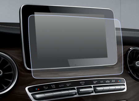 Pentru Navigatii Auto Originale - Folie de Protectie pentru Display Navigatie Mercedes-Benz V-Class 2015+ - HD-Premium 
