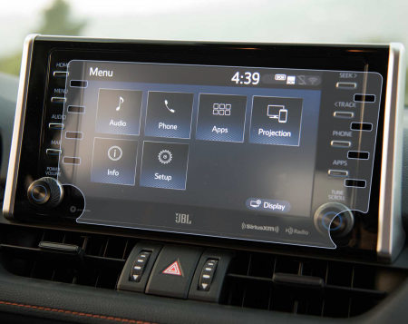 Pentru Navigatii Auto Originale - Folie de Protectie pentru Display Navigatie Toyota RAV4 2019+ - HD-Premium 