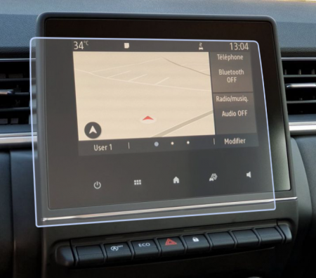 Pentru Navigatii Auto Originale - Folie de Protectie pentru Navigatie 7.0 inch Renault Clio 2020+ - HD-Premium 