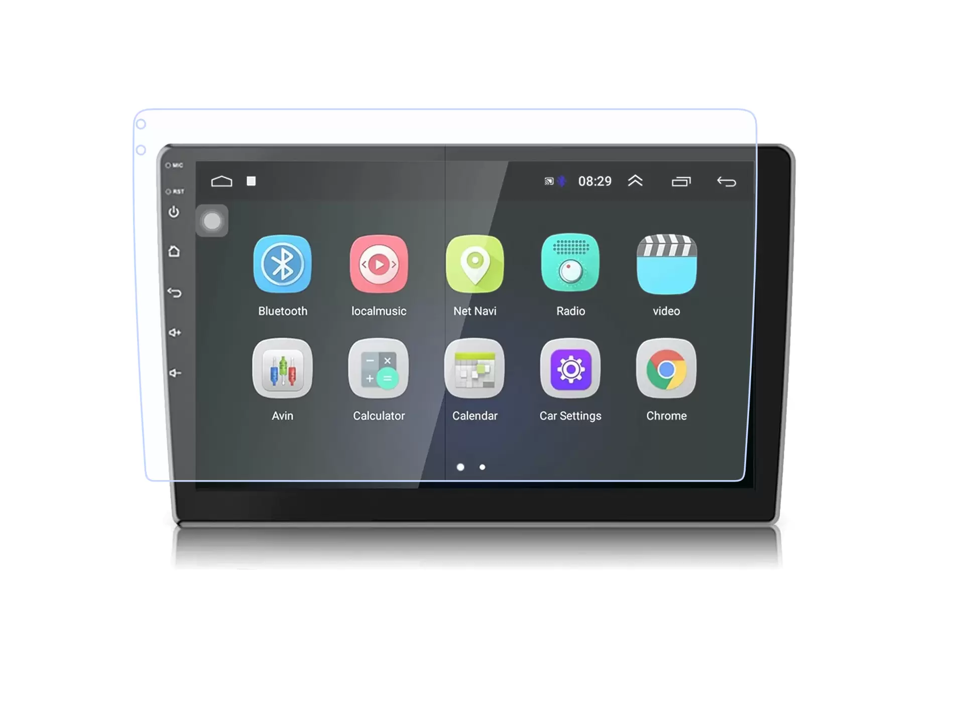 Pentru Navigatii Auto Aftermarket - Folie de Protectie pentru Navigatie Android 10" inch, Aftermarket