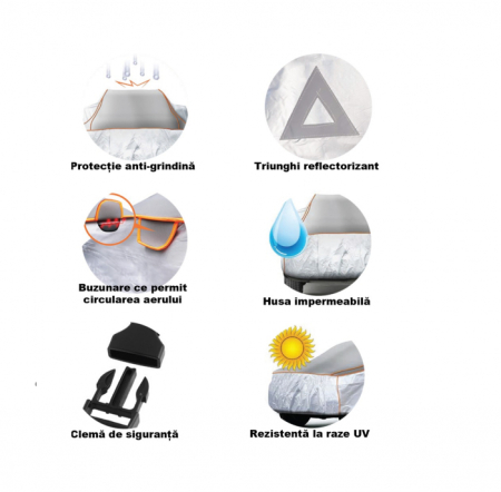 Husa Auto Exterior Anti Grindina 535X180X130 Cm XLLProtectie Premium [1]