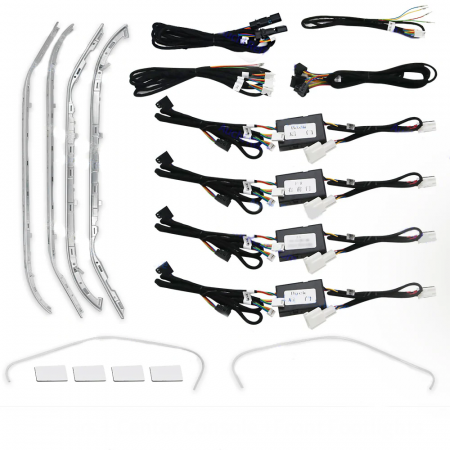 Set lumini ambientale dedicat control din navigatie Mercedes-Benz C-class / GLC W205 X253 [9]