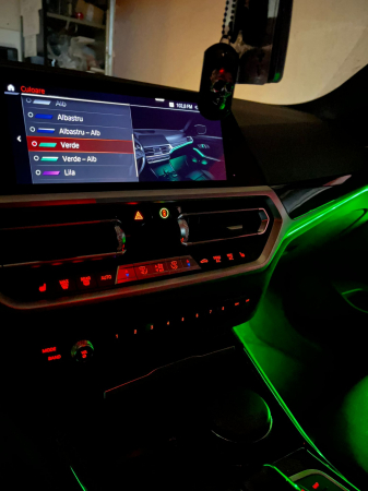 Kit lumini ambientale dedicate compatibile cu BMW G20 / G21 control din navigatie [5]