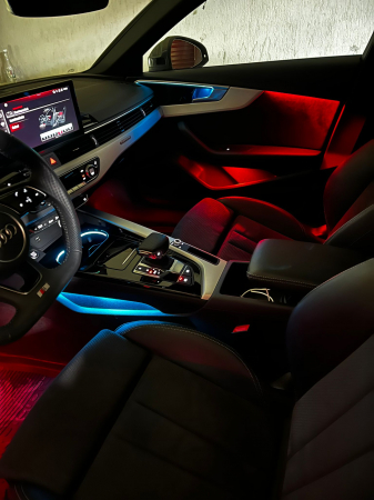 Kit Lumini Ambientale Dedicate Control Din Navigatie Audi A4 B9/ A5 B9 2016-2022 [4]