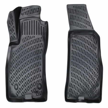 FIAT - Set 2 Covorase Auto din Cauciuc pentru Fiat Doblo (Fata) (2010-2015)