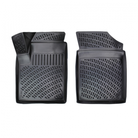 PEUGEOT - Set 2 Covorase Auto din Cauciuc pentru Peugeot Partner I / Citroen Berlingo (Fata) (1996-2013)