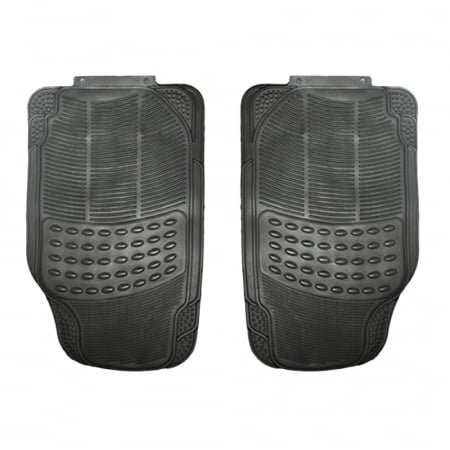 UNIVERSALE - Set 2 Covorase Auto din Cauciuc pentru Set Covorase Auto Arizona Negru Set 2 Profiller