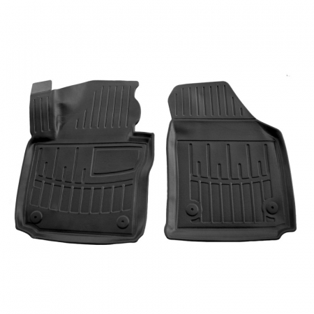 VOLKSWAGEN - Set 2 Covorase Auto din Cauciuc pentru Volkswagen Caddy III (2K) (2003-2020) (Fata)