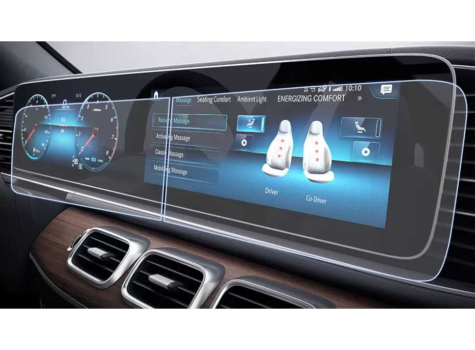 Pentru Navigatii Auto Originale - Set 2 Folii Navigatie Mercedes-Benz GL, GLE, B Class 2019/2020+