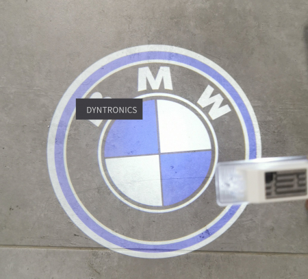 Set 2 lampi usa proiectoare led logo holograma compatibile cu Bmw - calitate OE [2]