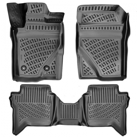 VOLKSWAGEN - Set 3 Covorase Auto din Cauciuc pentru Vw Amarok Ii 2023