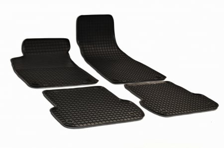 Covorase si tavite - Set 4 Covorase Auto din Cauciuc pentru Audi A4 (B6/B7) (2000-2005)