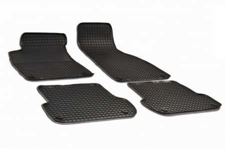 Covorase si tavite - Set 4 Covorase Auto din Cauciuc pentru Audi A4 (B7) (2005-2007). Seat Exeo (2009-)
