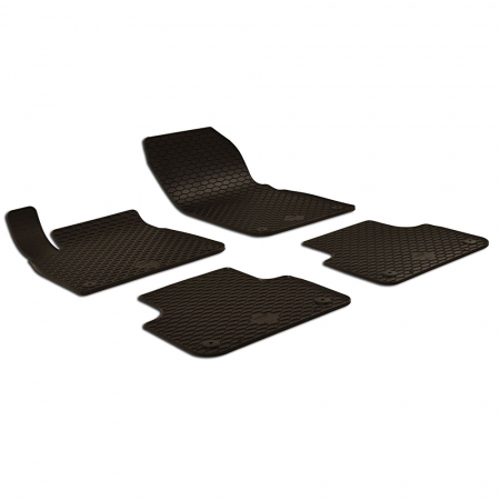 AUDI - Set 4 Covorase Auto din Cauciuc pentru Audi Q7 (2015-). Q8 (2018-) (Inclusiv Hybrid)