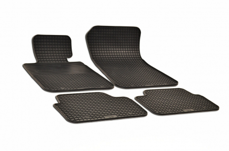 BMW - Set 4 Covorase Auto din Cauciuc pentru Bmw X1 (E84) (2009-2015). 1Er (E87) (2004-2013)