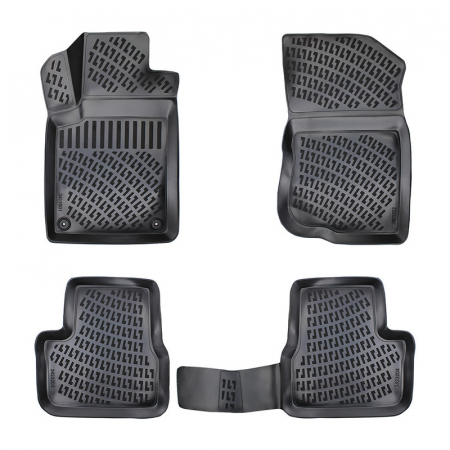 Set 4 Covorase Auto din Cauciuc pentru Citroen C3 II  (2009-2016) [3]