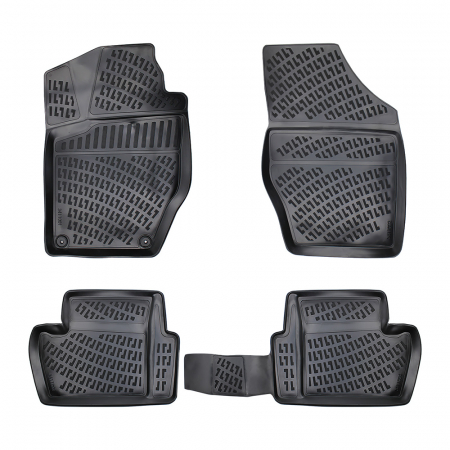 Set 4 Covorase Auto din Cauciuc pentru Citroen C4 II  (2010-2018) [4]