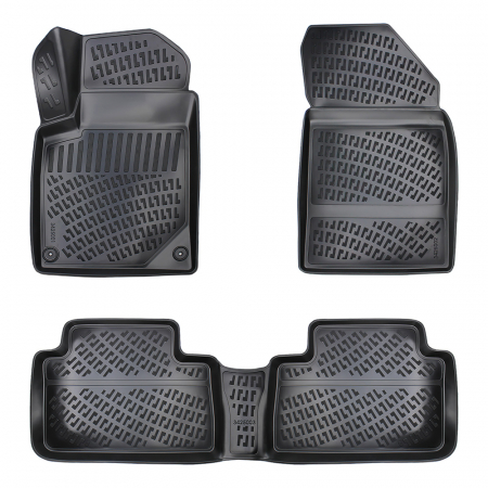 CITROEN - Set 4 Covorase Auto din Cauciuc pentru Citroen C5 I (Dc / De)  (2001-2007)